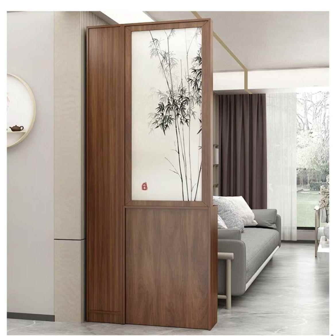 Opposite the door, screen cabinet, partition rack, modern, simple, light luxury, 372-door entrance, living room, cabinet cover