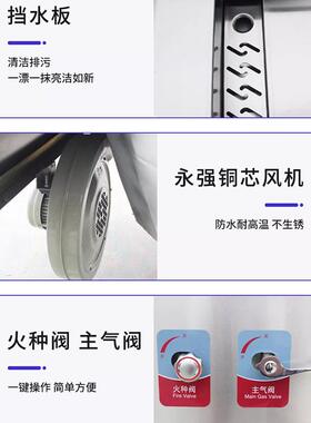 商电大锅灶20KW学用校食堂大功率941大锅炒炉大型电灶磁羊肉汤30