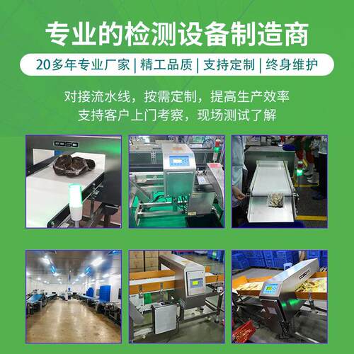 饼干沙琪玛蛋糕食品金属探测仪 自动剔除金检机 声光报警苏州厂家 - 图0