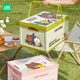 Brown Bear Outdoor Camping Storage Box Multi-functional Car Organizer Storage Household Large Capacity Folding Storage Box