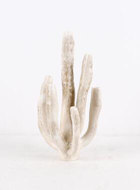 创意海藻异型艺术工艺品现代轻奢仿真珊瑚树摆件软装饰品酒店摆设
