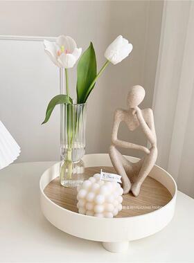 ins风家居创意摆件套装 抽象雕塑简约北欧风客厅玄关酒店民宿装饰