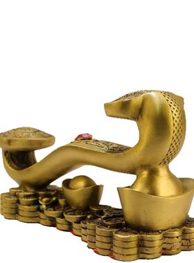 铜如意铜摆件如意家居摆件吉祥如意饰品摆设馈赠礼品