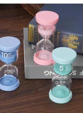 创意沙漏计时器儿童学生学习时间管理20/30/60分钟流沙瓶摆件礼物