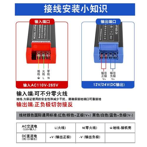 半灌胶静音变压器室内照明输入110v转12v24vled线型灯带开关电源 - 图2