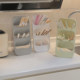 Ins plastic storage rack chopstick storage box household countertop multi-function kitchen tableware spoon storage rack drain