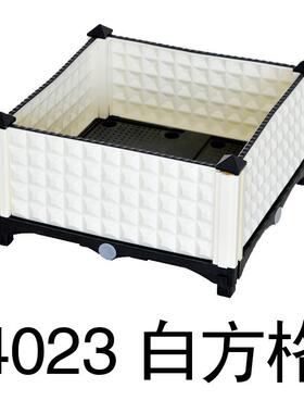 阳台种菜家用种植箱加厚长方形蔬菜花盆组合式白色塑料种菜专用箱