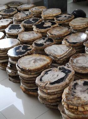 木化石摆件客厅电视柜 家居装饰品摆件高档轻奢大气 乔迁新居礼品