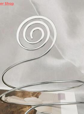 覆古希腊罗马开放式螺旋形手炼臂带U