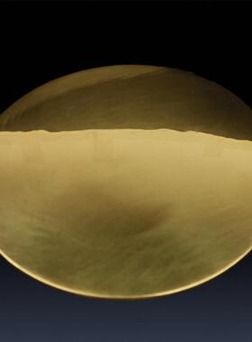 铜镜纯铜 光面镜子挂门八卦镜十二生肖镜结婚用平面镜凸镜菩提镜