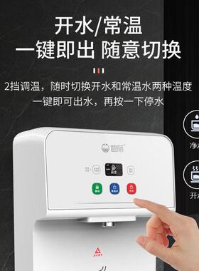B冷热家用小型桌面台式饮水机工地用茶吧机壁挂两用净水器碧丽