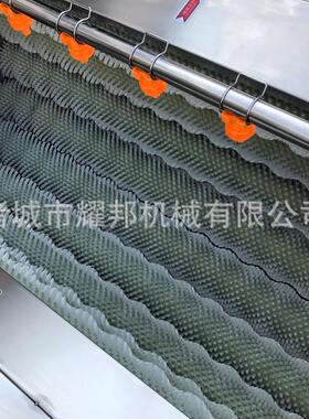 自动土毛刷材辊清机20210331 洗 毛红薯豆清洗去皮机 工业大型洗