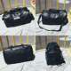 Gym Bag Leather Women's Fitness Shoe Compartment Men's Duffel Bag