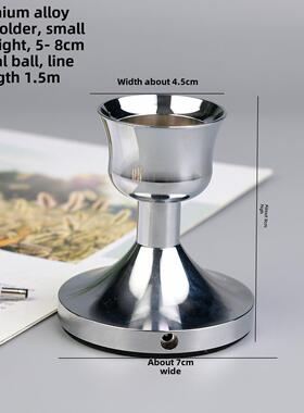 新的可访问的豪华欧洲覆古经典黄铜色家用水晶球灯笼底座表饰品金