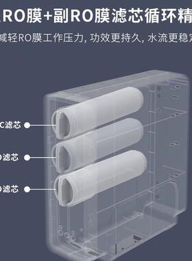 新飞RO反渗透厨房净水器滤水机BR6061B专用滤芯ppc覆合活性炭600G