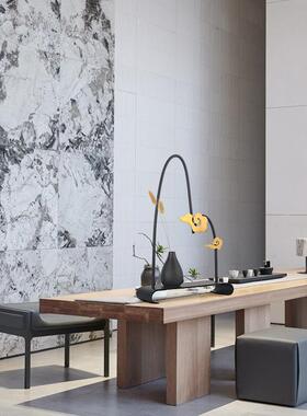 客厅家居摆件中式祥云摆件烤漆家居装饰品金属摆件中国风