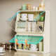 Desktop multi-function cup storage rack Living room bar cup rack storage rack Coffee cup Tea cup Light luxury storage rack