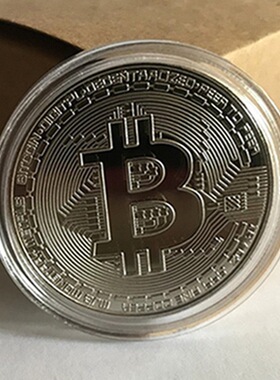 Bitcoin比特币纪念章装饰摆件
