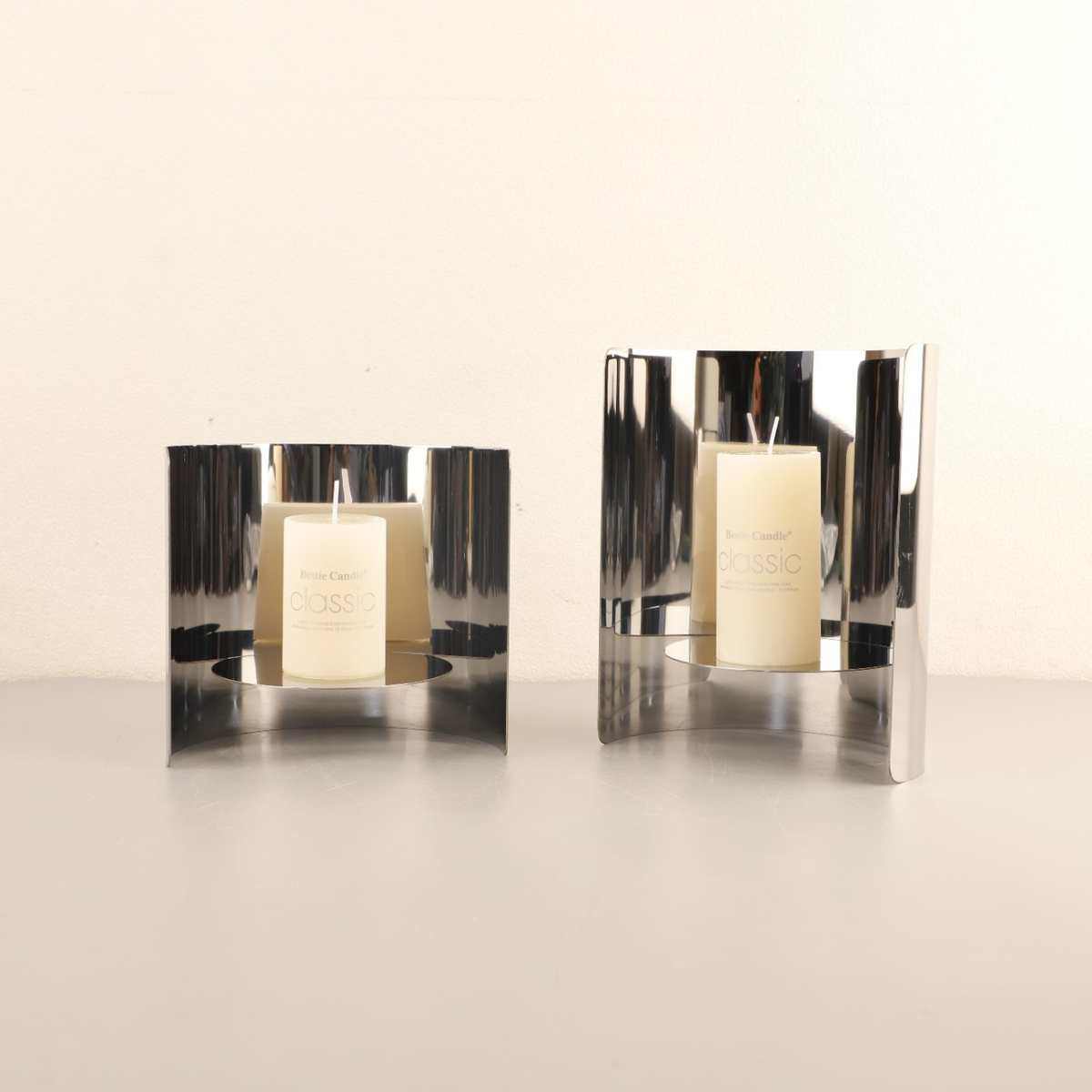 欧式轻奢不锈钢镜面蜡烛台浪漫香薰台餐厅餐桌客厅样板间软装饰品,淘宝优惠券,粉丝福利购,淘宝优惠卷