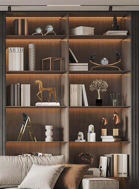 新中式金属高档摆件轻奢软装饰品客厅茶室办公室样板间柜子工艺品