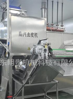 山下脚料蒸汽去皮机水果蔬菜蒸汽去皮机大型果蔬脱皮机器