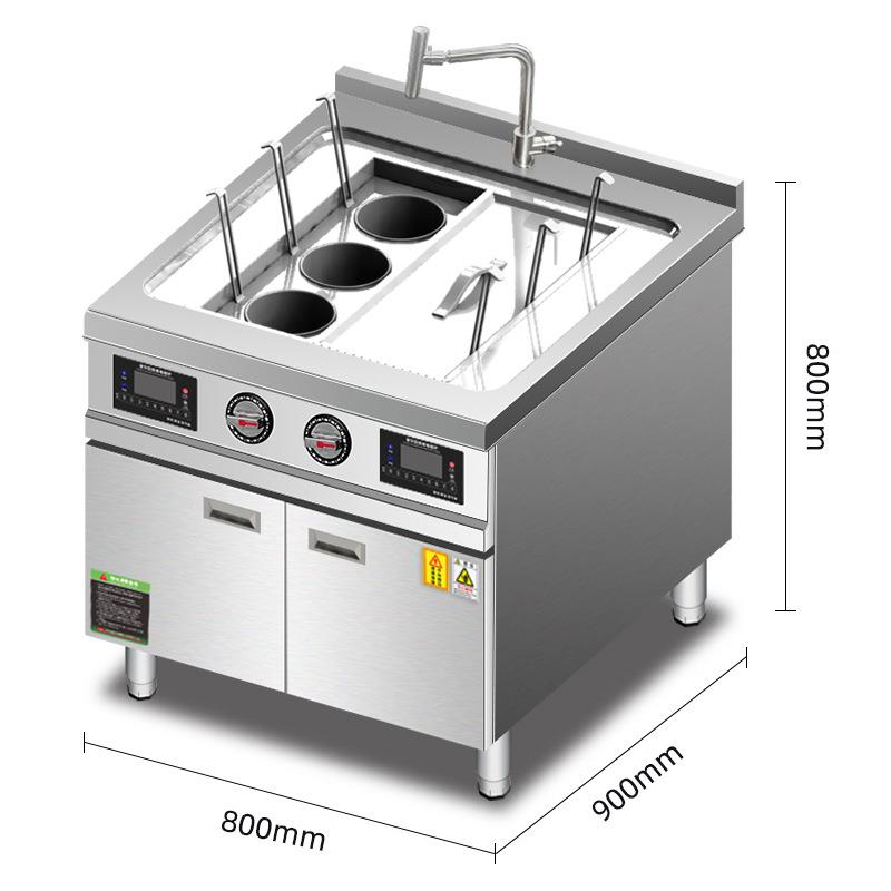 直销多功能节能电磁柜式煮面炉关东煮麻辣烫汤面粉炉煮面炉 - 图2