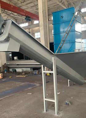 砂水分离器螺旋式砂水分离器城镇工业污水沉砂池设备污泥处理设备