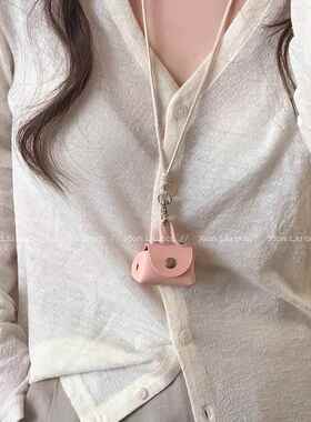 多巴胺彩色皮质零钱包