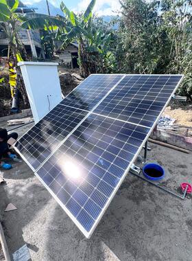 太阳能污水处理设备光伏发电农村一体化生活污水微动力处理系统