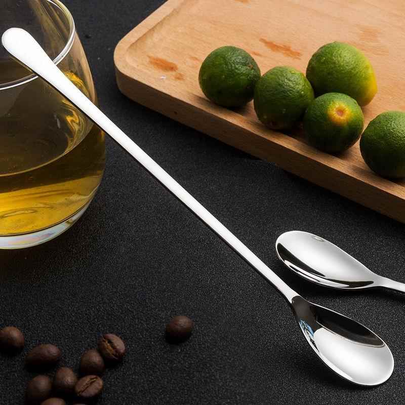 盐勺定量2克盐勺厨师专用味勺不锈钢迷你特小号调味勺长柄搅拌勺 - 图0