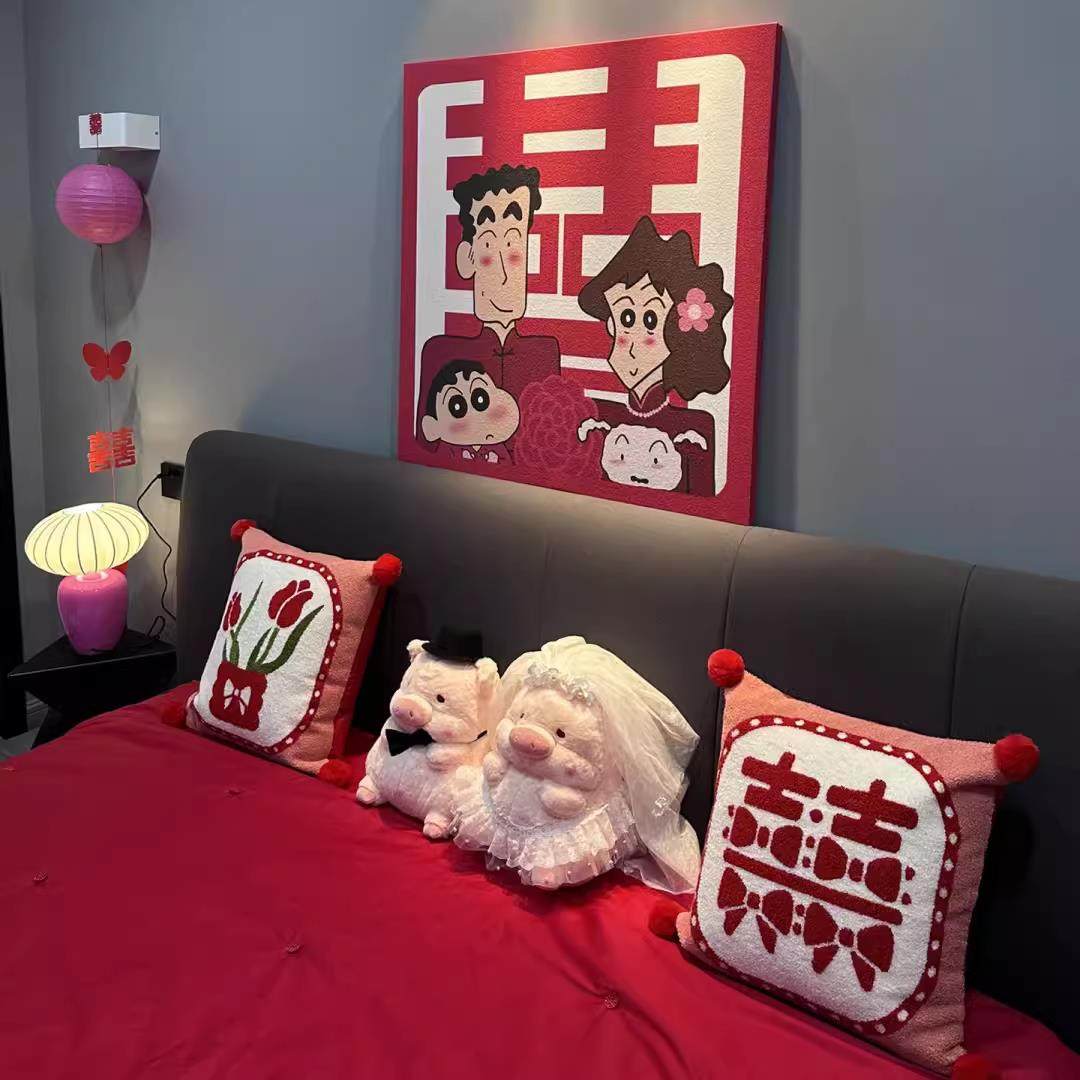 薇妮婚品结婚压床娃娃娃娃一对婚纱小猪婚庆公仔玩偶喜字抱枕新婚,淘宝优惠券,粉丝福利购,淘宝优惠卷