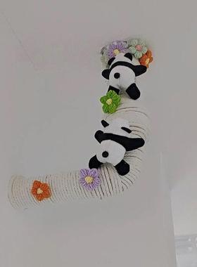 空调管子装饰改造遮挡下水管包管美化创意管道缠绕麻绳管线暖气管