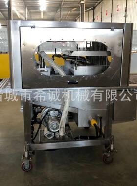 巧克力涂层机 法棍面包片上浆机 面包裹奶油机器 奶香片涂层机