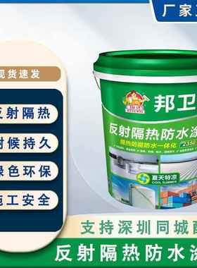 邦卫屋顶防水补漏涂料楼顶房顶外墙堵漏王平房裂缝漏水防漏胶