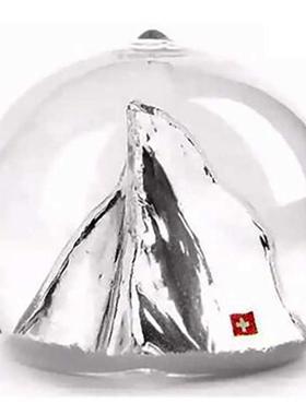 浪漫阿尔卑斯山雪球水晶球 瑞士马特洪峰雪花摆件创意礼品教师节