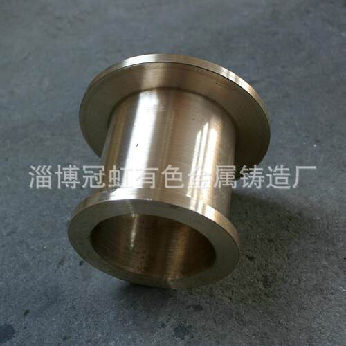 多铜规格船用精UFE度铝青铜轴瓦轴黄铜轴瓦件铜套铜铸衬套瓦铜套 - 图2