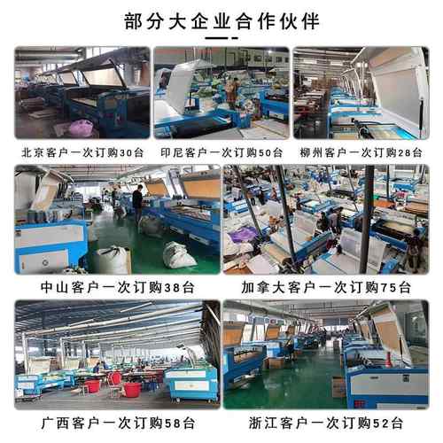 UV亚克力木板视觉定位激光切割机布料刺绣徽章织唛商标CCD切割机 - 图2