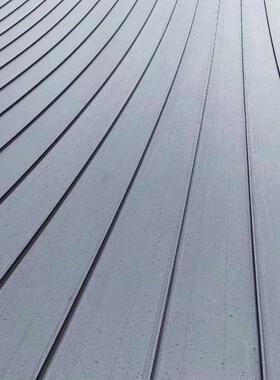 钛锌板YX25-400矮立边建筑工地展览中心屋面金属板湖北厂家