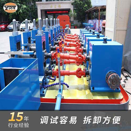 70mm钢管焊管机 氩弧焊管机 建筑脚手架焊管设备 现货供应 - 图0