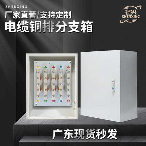 端子箱排接线接电缆分流 铜箱箱t矿物分支电缆电缆高压分支箱定制 - 图1