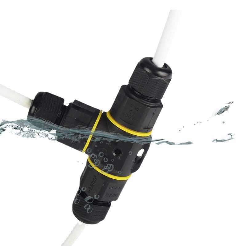 小T型三通防雨接头连接器3芯电线电缆防雨户外路地埋灯接线端子,淘宝优惠券,粉丝福利购,淘宝优惠卷