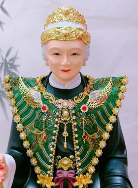 纯手工打造制作佛像神像披风披肩风冠霞披云肩多色12寸到19寸可定
