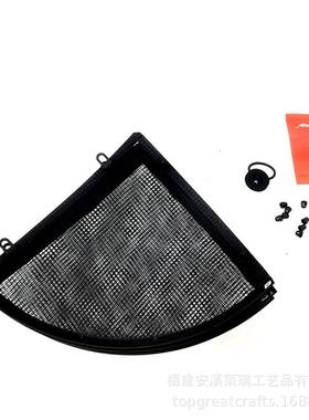 圆DR-N0026户外烧烤桌可网罩铁艺炉拆形装火盆网盖烧烤取暖炉碳炉