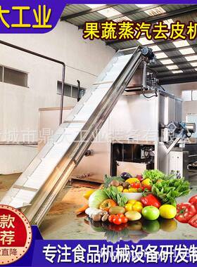 蒸汽去皮机黄精沙参各类根茎料食品级304不锈钢物理去皮支持现货