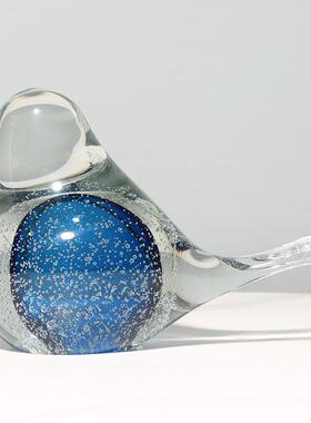 釉艺术鸟饰品动物无障碍豪华釉现代客厅入口房子酒店装修样板间陈