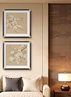 新中式夫妻主卧床头画宋代美学挂画花鸟中国风客厅卧室墙面装饰画