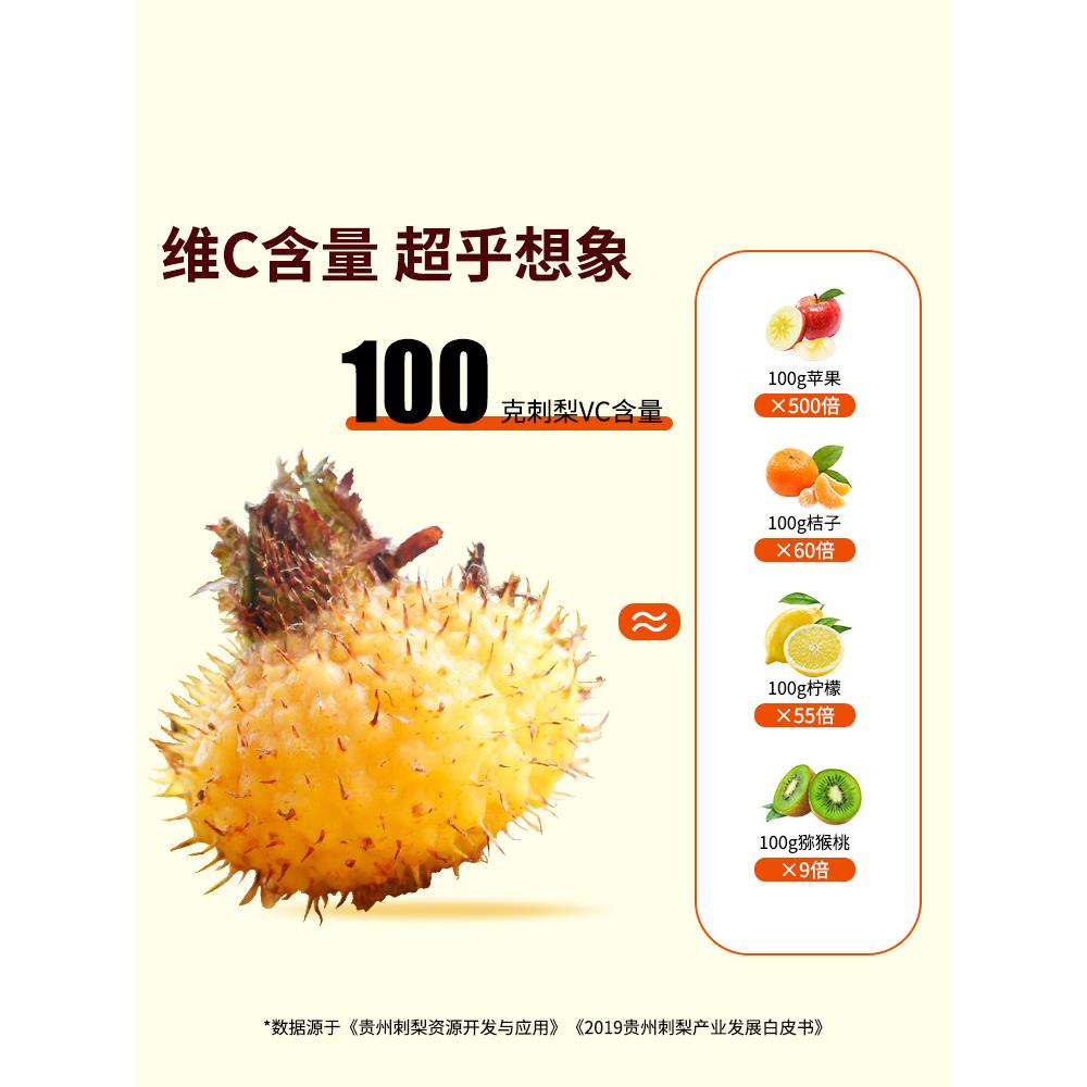 刺梨汁原浆刺力王原汁液官方旗舰店高维C贵州网红饮料过年年货