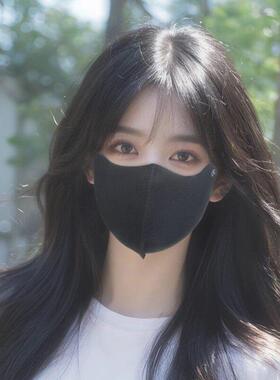 无痕防晒口罩3D立体显脸小女夏季防紫外线高颜值2025新款冰丝面罩