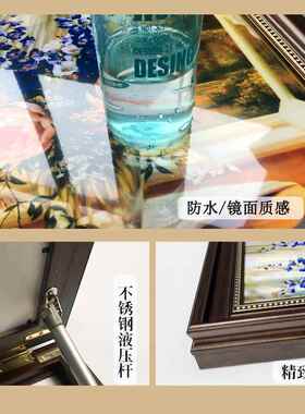竖版电表箱装饰画免打孔美式配电箱北欧挂画遮挡电闸空开多媒体箱