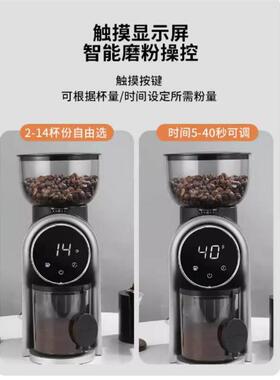 110V美规磨豆机磨豆机咖啡豆研磨机手冲意式磨粉器家用小型粗细可